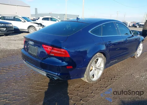 2014 Audi S7 4.0T Prestige z USA, uszkodzony, nr VIN WAUW2AFCXEN024163